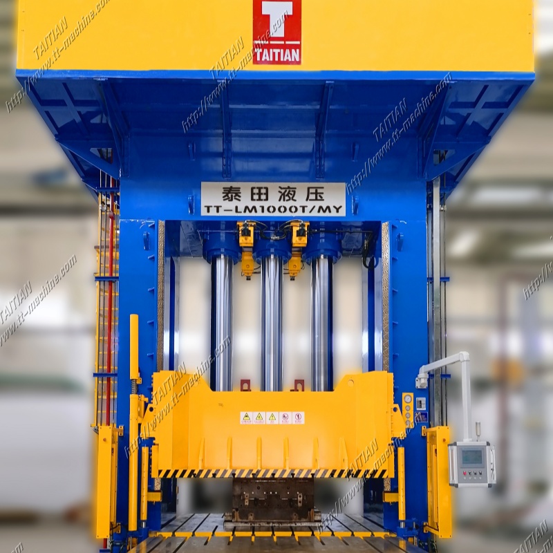 Yeni Enerji Aracı Pil Kılıfı için 1000ton Composites Hidrolik Pres